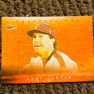 Gary Carter baseball card